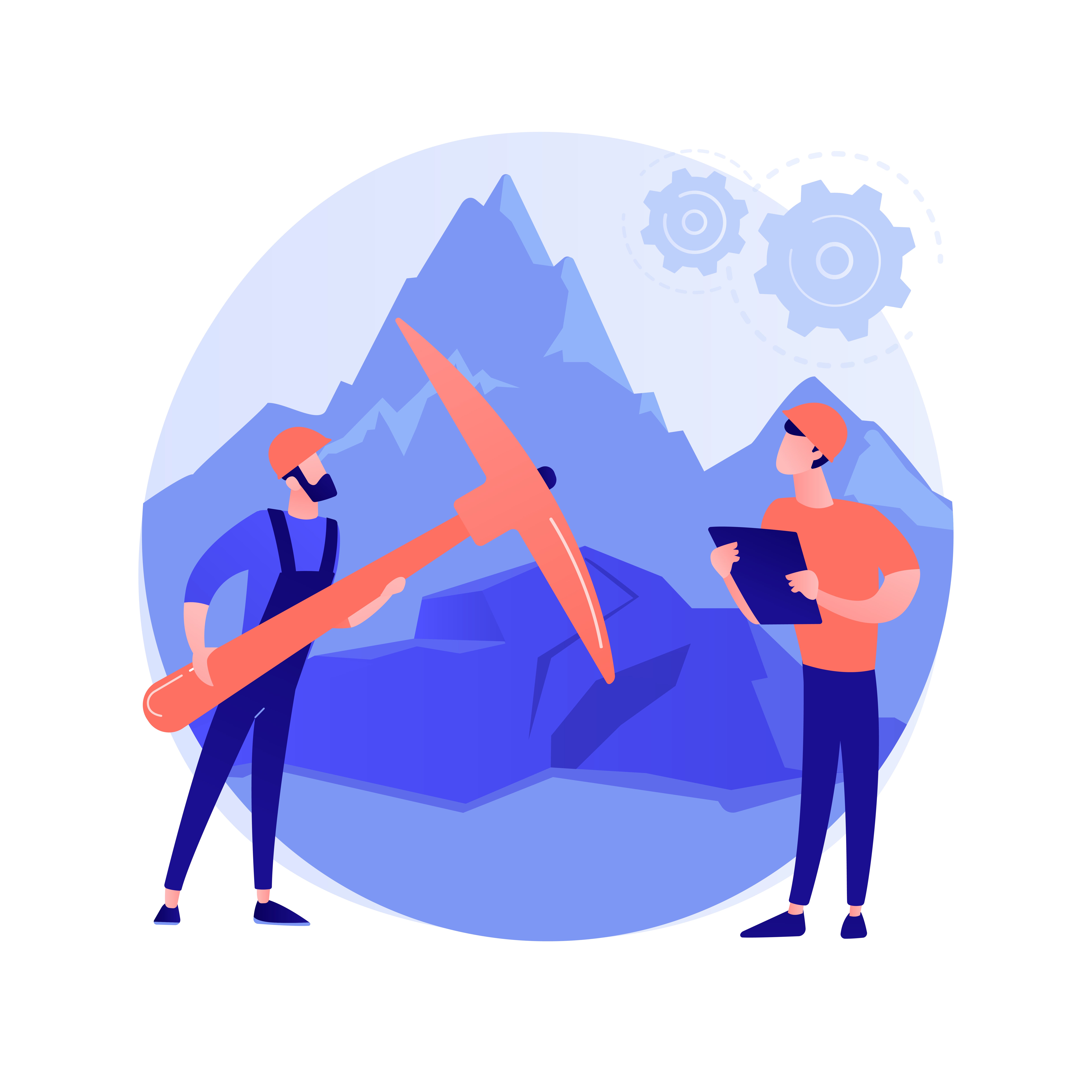 Карта месторождений Казахстана